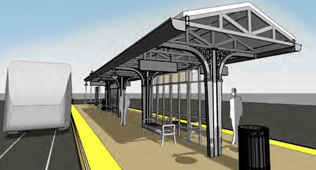 Center Platform Rendering